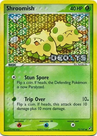 EX Deoxys Shroomish #72/107 reverse holo